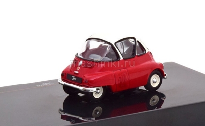 Изображение IXO 1/43 ISO Isetta 1955 red/white