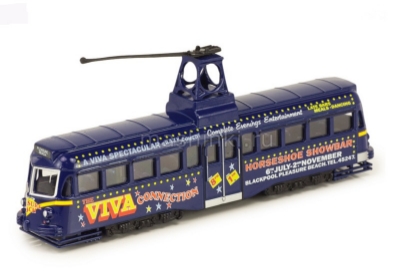 Изображение ATLAS 1/76 Трамвай RAILCOACH (Brush) Blackpool Brush Tram 1937 blue