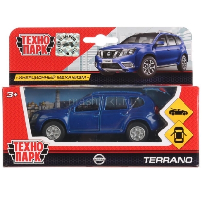 Изображение ТЕХНОПАРК NISSAN Terrano 12 см синий