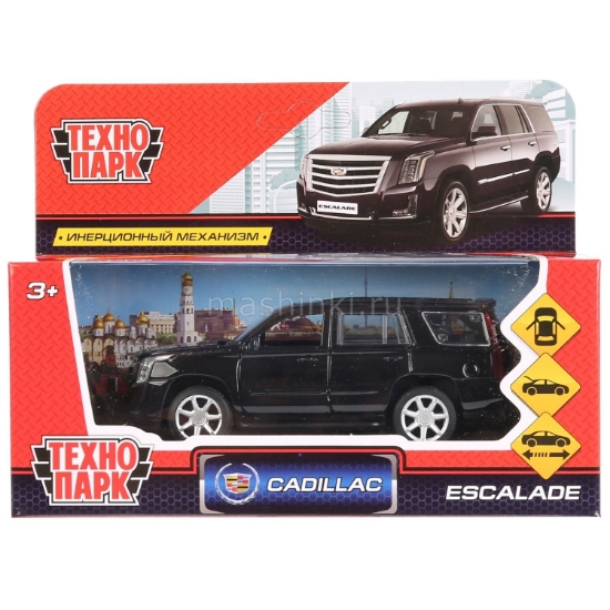 Изображение ТЕХНОПАРК CADILLAC Escalade 12 см черный