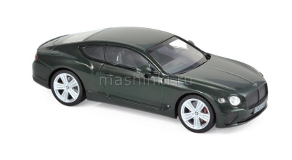 Изображение NOREV 1/43 BENTLEY New Continental GT 2018 british racing green