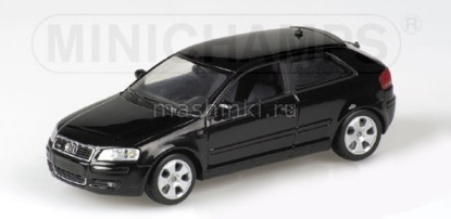 Изображение MINICHAMPS 1/43 AUDI A3 2003 black