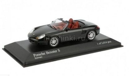 Изображение MINICHAMPS 1/43 PORSCHE Boxster S 2002 black