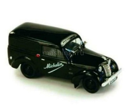 Изображение NOREV 1/43 RENAULT Juvaquatre Van Break Michelin black