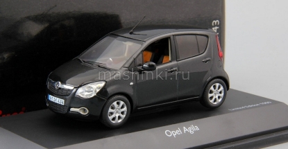 Изображение SCHUCO 1/43 OPEL Agila 2008 black