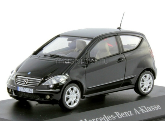 Изображение SCHUCO 1/43 MERCEDES-BENZ A-Klasse black