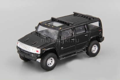 Изображение CARARAMA 1/43 HUMMER H2 black