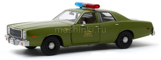 Изображение GREENLIGHT 1/24 PLYMOUTH Fury U.S.Army Police (т/с Команда А) 1977