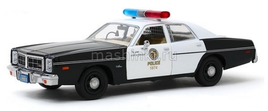 Изображение GREENLIGHT 1/24 DODGE Monaco Metropolitan Police (к/ф Терминатор) 1977