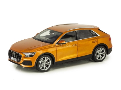 Изображение NOREV 1/18 AUDI Q8 кроссовер 4х4 2018 orange metallic