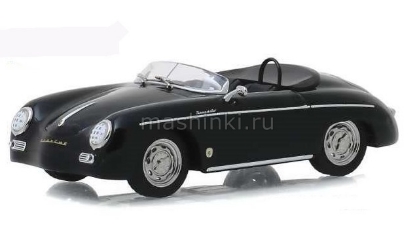 Изображение GREENLIGHT 1/43 PORSCHE 356 Speedster Super 1958 black