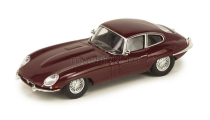 Изображение IXO 1/43 JAGUAR E-Type Coupe 1963 dark red