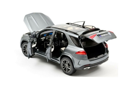 Изображение NOREV 1/18 MERCEDES-BENZ GLE-Class (W167) 4x4 2019 grey metallic