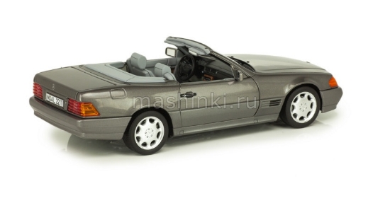 Изображение NOREV 1/18 MERCEDES-BENZ 500SL (R129) 1989 grey metallic