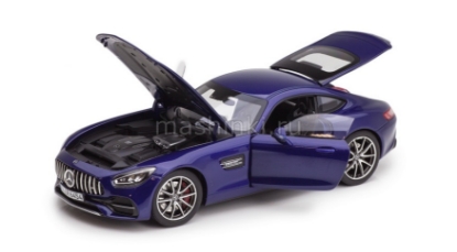 Изображение NOREV 1/18 MERCEDES-AMG GT S (С190) 2019 blue metallic