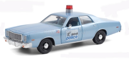 Изображение GREENLIGHT 1/24 PLYMOUTH Fury Detroit Police 1977  (к/ф Полицейский из Беверли-Хиллз)