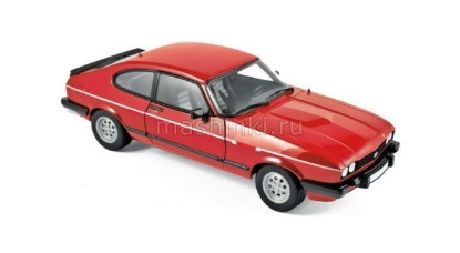 Изображение NOREV 1/18 FORD Capri 2.8i Injection 1983 red