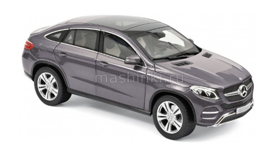 Изображение NOREV 1/18 MERCEDES-BENZ GLE Coupe (C292) 4x4 2015 grey metallic