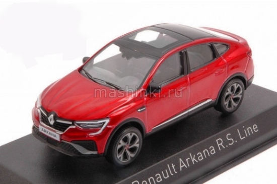 Изображение NOREV 1/43 RENAULT Arkana R.S. Line 2021 flamme red