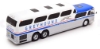 Изображение IXO 1/43 GMC Scenicruiser Greyhound автобус 1956 white/silver