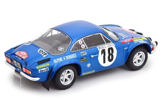 Изображение IXO 1/24 RENAULT Alpine A110 №18  Andruet/Biche победитель Rally Monte Carlo 1973