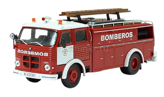 Изображение ALTAYA 1/43 PEGASO Comet 1091 Bomberos Barcelona Fire Brigade пожарный 1960