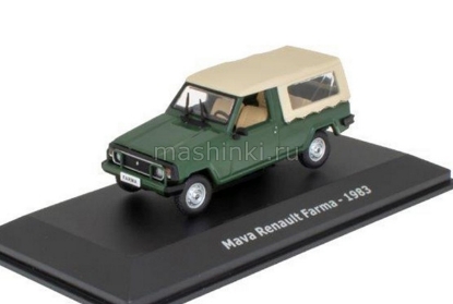 Изображение ALTAYA 1/43 MAVA-RENAULT Farma 1983 green/beige