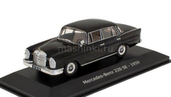 Изображение ALTAYA 1/43 MERCEDES-BENZ 220 SE 1959 black