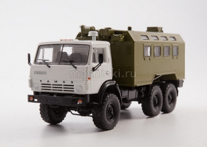 Изображение ПАО КАМАЗ 1/43 КАМАЗ-4310 К4320Д серый-хаки