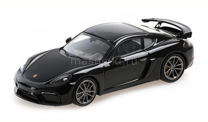 Изображение MINICHAMPS 1/43  PORSCHE 718 Cayman GT4 (982) 2020 black