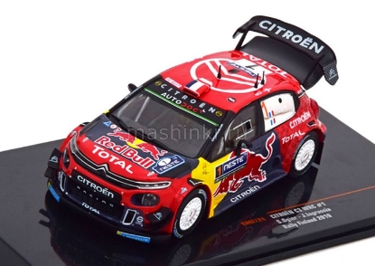 Изображение IXO 1/43 CITROEN C3 WRC №1 Red Bull Ogier/Ingrassia Rally Finland 2019