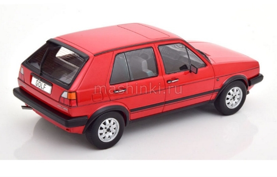 Изображение MODELCAR 1/18 VW Golf II GTD (5 дверей) 1984 red