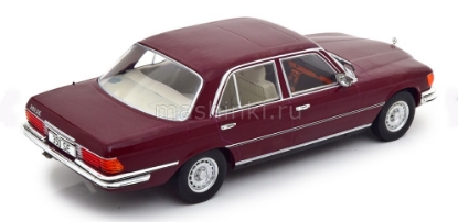 Изображение MODELCAR 1/18 MERCEDES-BENZ 350 SE (W116) 1972 dark red