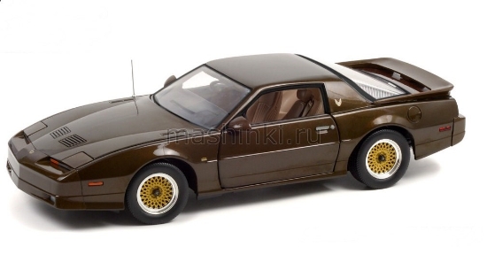 Изображение GREENLIGHT 1/18 PONTIAC Firebird Trans Am GTA 1987 midnight russet metallic