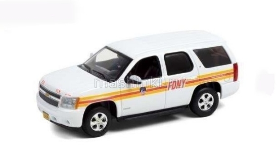 Изображение GREENLIGHT 1/43 CHEVROLET Tahoe Fire Department City of New York FDNY 2011