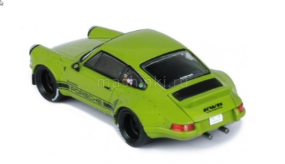 Изображение IXO 1/43 PORSCHE 911 (930) RWB Rauh-Welt Backdate olive green