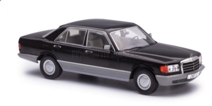 Изображение MODELCAR 1/18 MERCEDES-BENZ 280SE S-class (W126) 1979 black