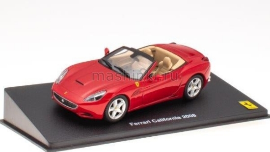 Изображение ALTAYA 1/43 FERRARI California 2008 red