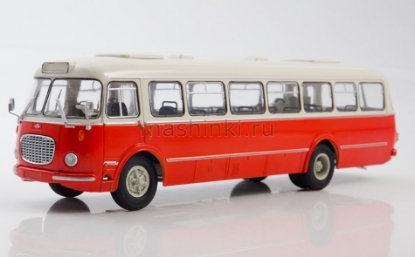 Изображение НАШИ АВТОБУСЫ-35 1/43 SKODA-706RTO красно-белый (09.04.2022)