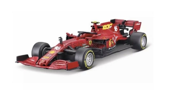 Изображение BBURAGO 1/43 FERRARI SF21 Scuderia Ferrari №16 C.Leclerc Formula 1 2021