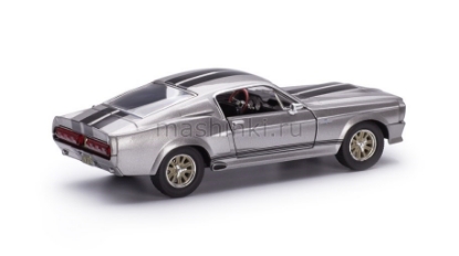 Изображение GREENLIGHT 1/24 FORD Mustang GT 500 Eleanor 1967 silver (к/ф Угнать за 60 секунд)