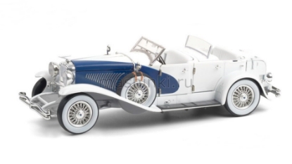 Изображение GREENLIGHT 1/18 DUESENBERG II SJ La Grande Torpedo 1930 white/blue