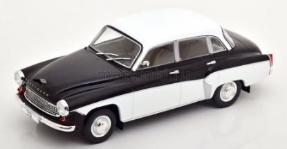 Изображение WHITEBOX 1/24 WARTBURG 312 1965 black/white