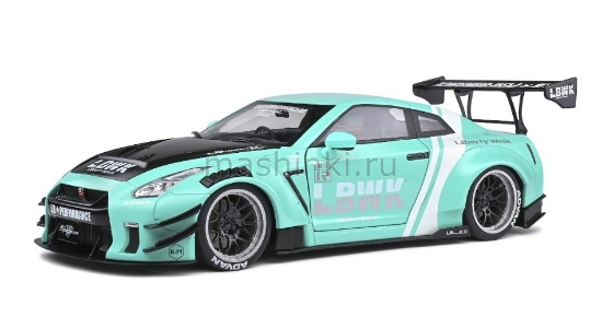 Изображение SOLIDO 1/18 NISSAN GT-R (R35) LB Works 2020 mint green