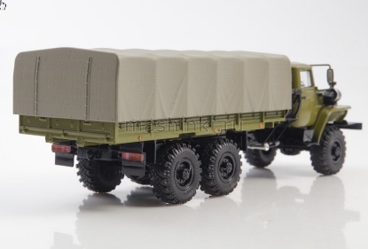 Изображение SSM 1/43 У-4320-0911 бортовой с тентом хаки