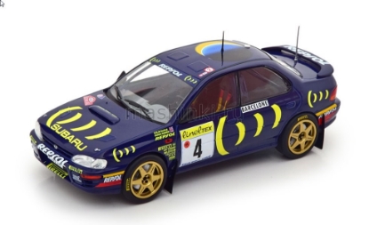 Изображение IXO 1/24 SUBARU Impreza 555 №4 555 Subaru WRT McRae/Ringer Rally Monte-Carlo Чемпион мира 1995