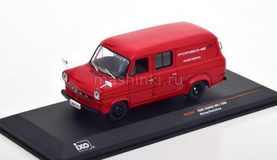 Изображение IXO 1/43 FORD Transit MKI техничка Porsche Racing Service 1966