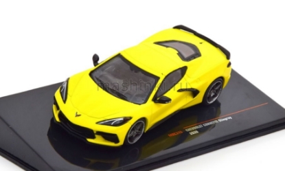 Изображение IXO 1/43 CHEVROLET Corvette (C8) Stingray 2020 yellow