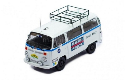 Изображение IXO 1/43 VW T2 Bus техничка Porsche Martini Team Safari Rally 1978