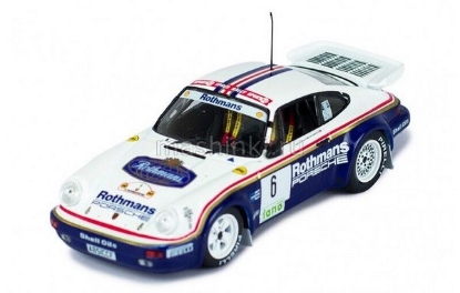 Изображение IXO 1/43 PORSCHE 911 SC RS (954) №6 Rothmans Porsche Rally Team Toivonen/Grindrod победитель Ypres 24 Hours Rally 1984